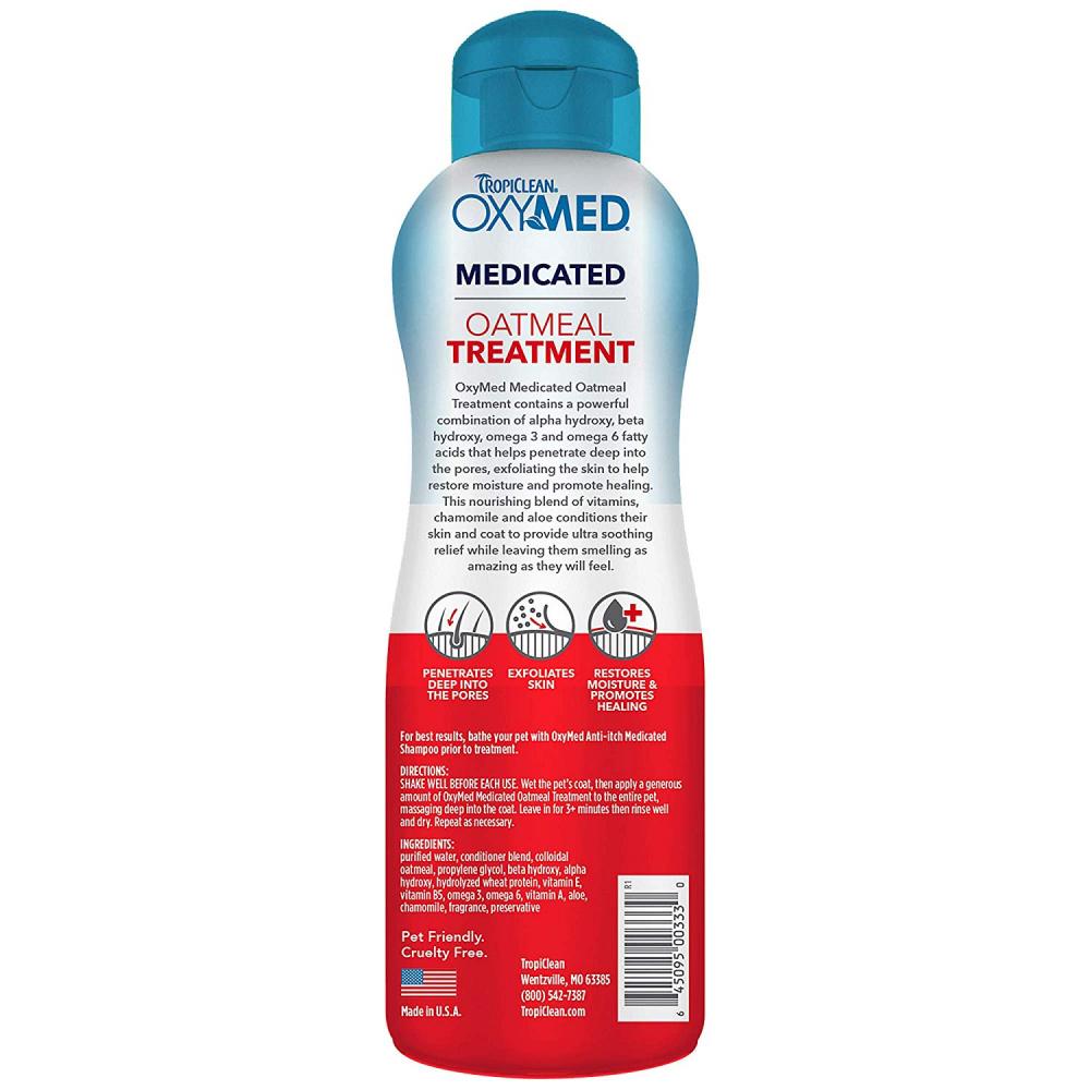 TropiClean OxyMed Medicated Anti-Itch Conditioning Treatment for