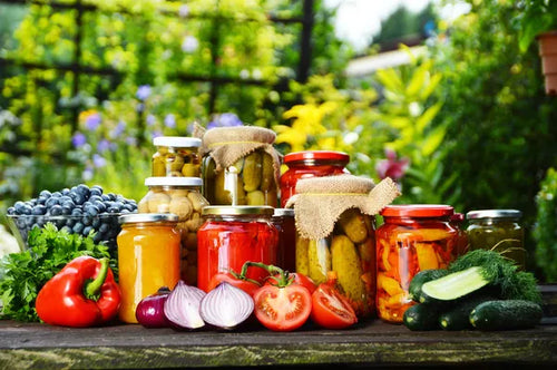 PRESERVING YOUR OWN FRUITS AND VEGETABLES
