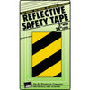 Hy-Ko 2 In. W. x 24 In. L. Yellow & Black Stripe Reflective Safety Tape