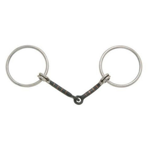 Kelly Silver Star Off-Set Dee  Snaffle
