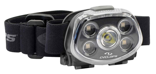 Cyclops CYCHLFXP Force XP Headlamp 350/15 Lumens AAA (3) Black