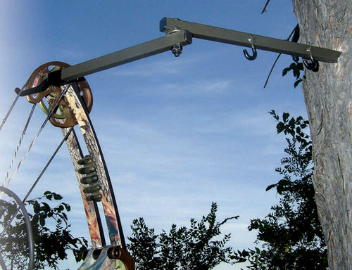 HME FBH3 Bow Hanger Folding Black 3 Pack