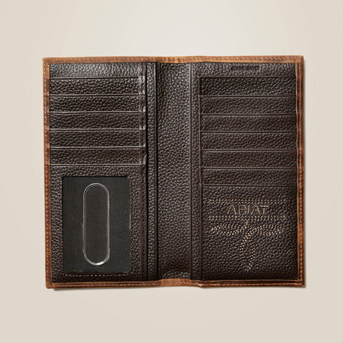 Ariat Men's Rodeo Wallet Patriot Flag Embroidery