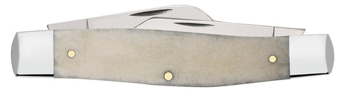 Case Star Spangled Series Embellished Smooth Natural Bone Large Stockman