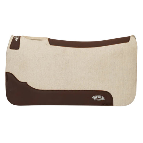 Weaver Leather Contoured Steam Pressed Merino Wool Felt Saddle Pad