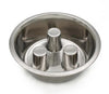 Brake-Fast Standard Stainless-Steel Slow Feed Dog Bowl