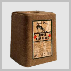United Salt Corporation Ranch House Apple Flavored Deer Mineral Block