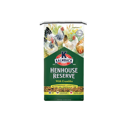 Kalmbach Feeds Henhouse Reserve® with Crumbles for Chickens and Poultry
