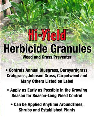 Hi-Yield HERBICIDE GRANULES WEED AND GRASS PREVENTER