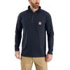 Carhartt Force Relaxed Fit Midweight Long-Sleeve Quarter-Zip Mock-Neck T-Shirt