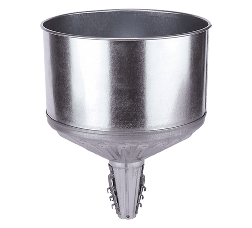 Lubrimatic 8 Quart Galvanized Steel Lock-On Tractor Funnel