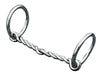Weaver Pony Ring Snaffle Bit, 4-1/2 Single Twisted Wire Mouth