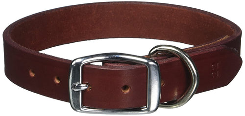 Leather Brothers Premium Latigo Leather Dog Collar