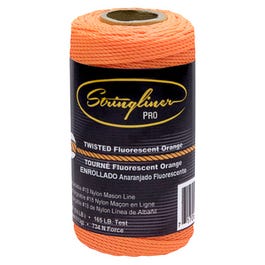 Construction Line, Fluorescent Orange, 1/4-Lb., 270-Ft.