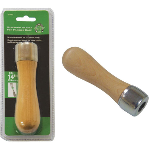 Diamond 5 In. Wood Hoof Rasp Handle for 14 In. Rasp