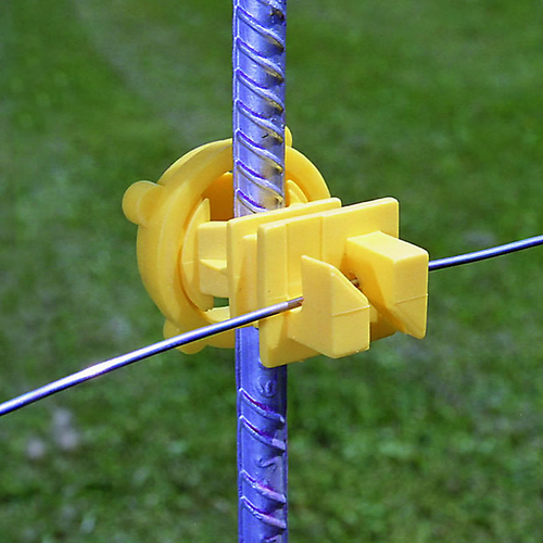 Zareba Fi-Shock® Yellow Screw-On Insulator