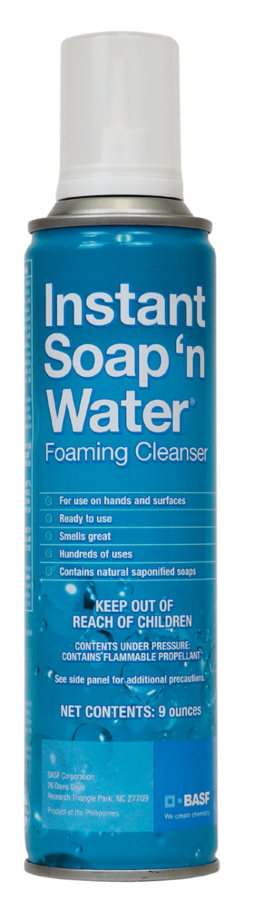 BASF Instant Soap 'N Water® Foaming Cleanser