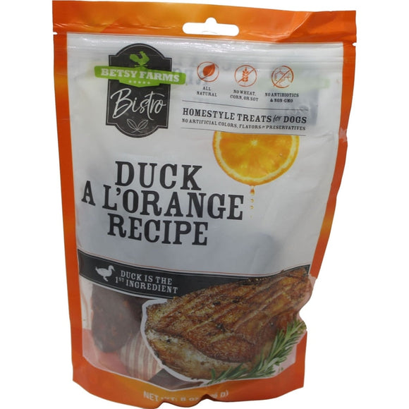 Betsy Farms Bistro Duck Al'Orange Recipe