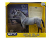 Breyer Wild Blue Book and Model Action Figure Set